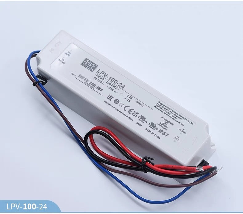 台灣明緯meanwell LPV IP67 防水火牛 12v/24v 一年保用