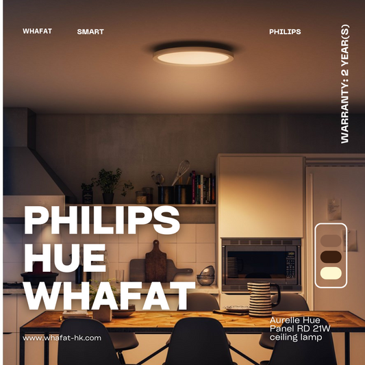 Philip飛利浦 Aurelle Hue Panel RD 21W ceiling
lamp(需預訂一至兩日)