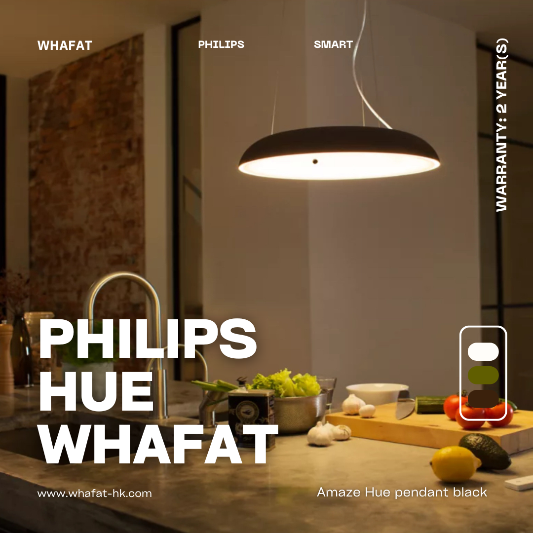 Philips飛利浦Amaze Hue pendant black(預訂一至兩日)