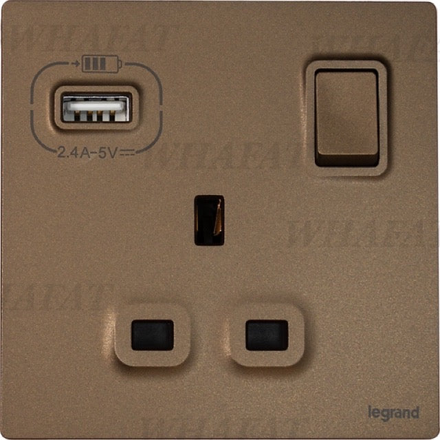 Legrand Mallia senses series 深古銅