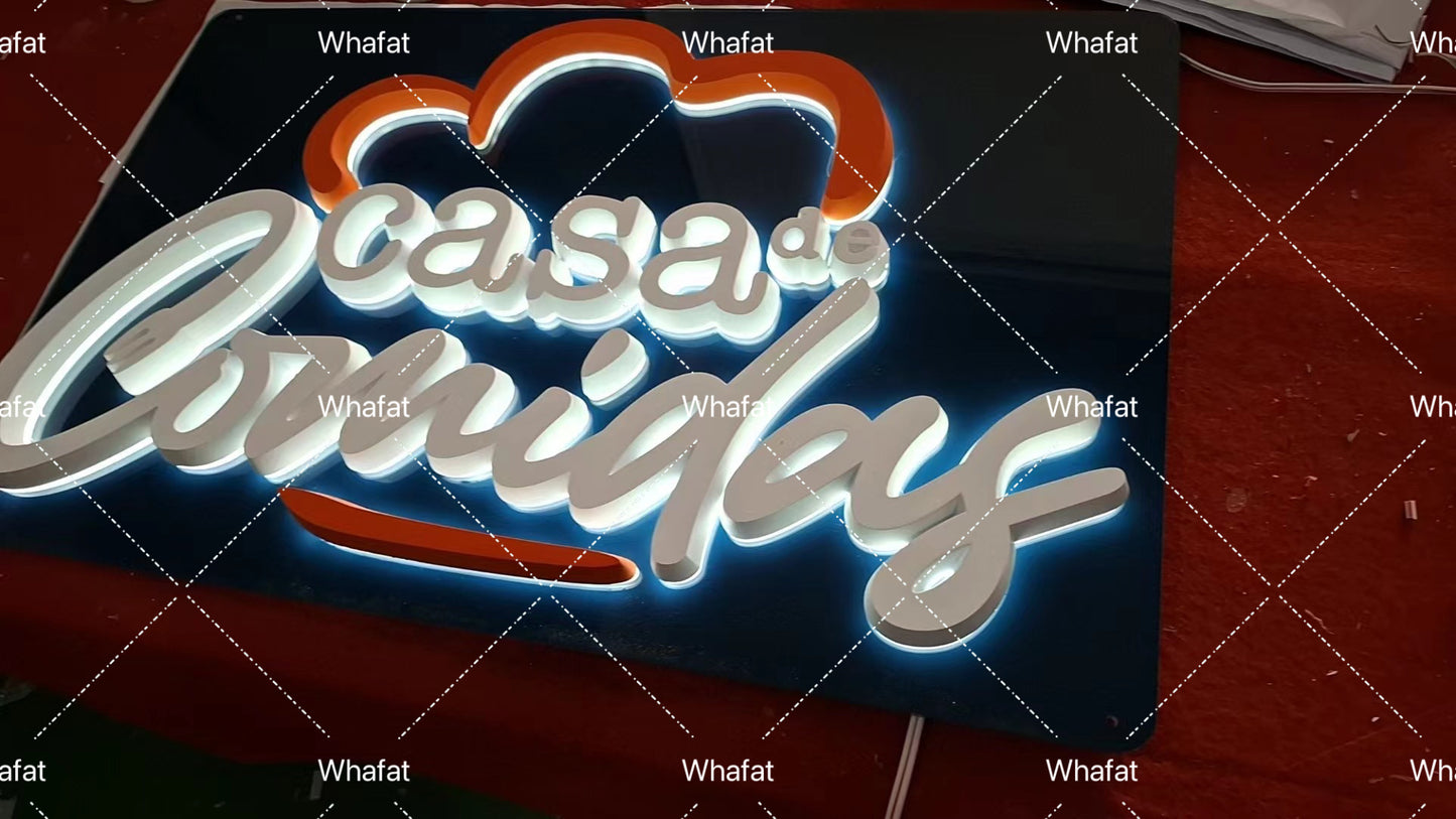 招牌訂制/霓虹招牌/neon signage /custom made/客人回圖