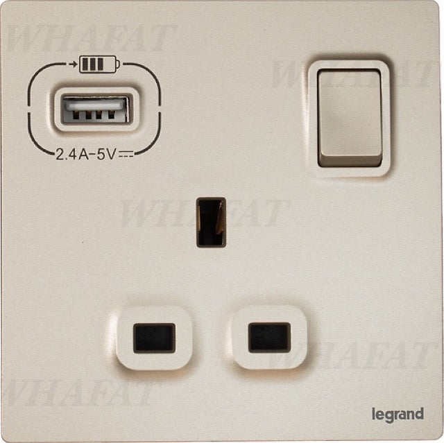 Legrand Mallia senses series 香檳金