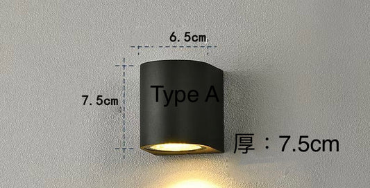 戶外防水壁燈 gu10 可換燈膽 (包 7w gu10 3000k)