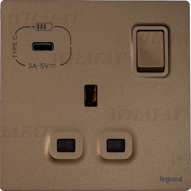 Legrand Mallia senses series 深古銅