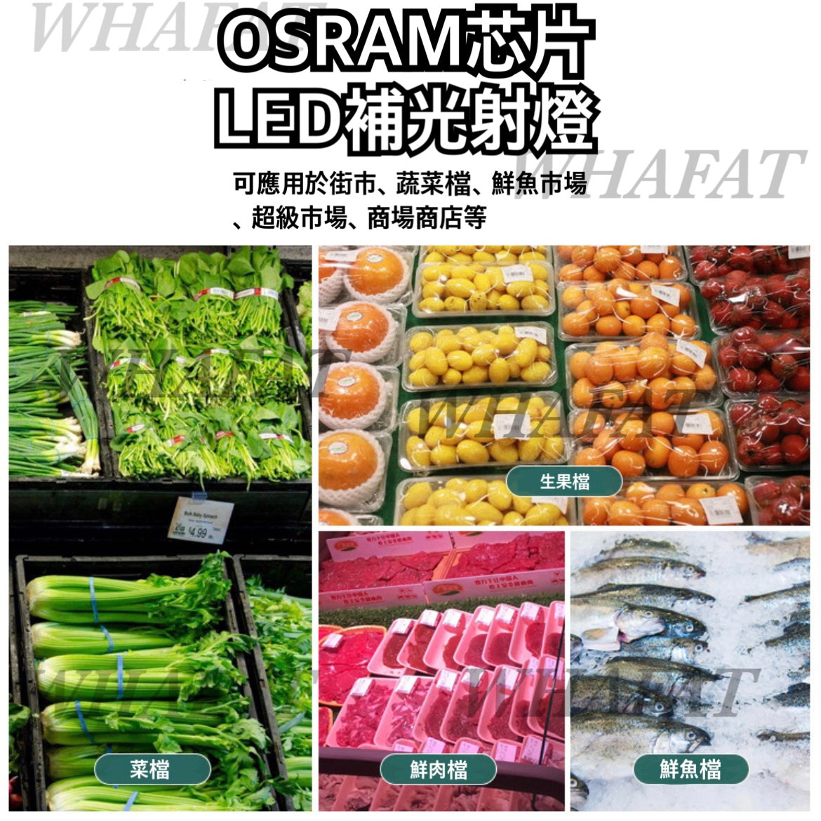 40w/50w 路軌射燈 (osram燈珠)
