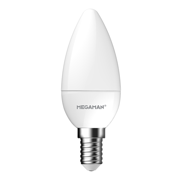 MEGAMAN 曼佳美 LED BULB CANDLE/ LC0404.9+E14+827+V0240 椒膽王光