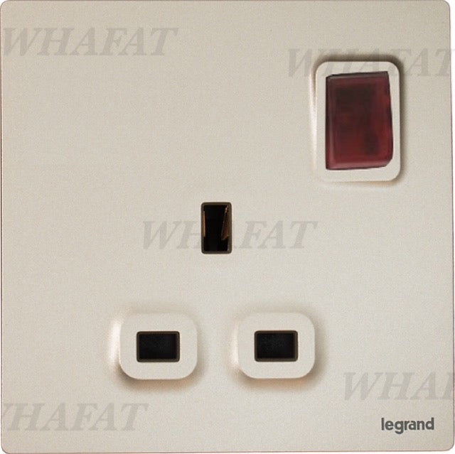 Legrand Mallia senses series 香檳金