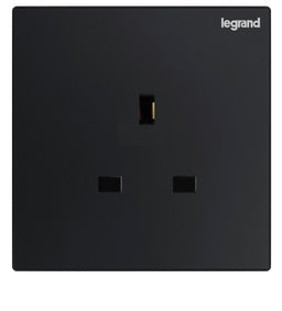 Legrand Galion Carbon Black Switch Plate/Light Switch/Socket Switch