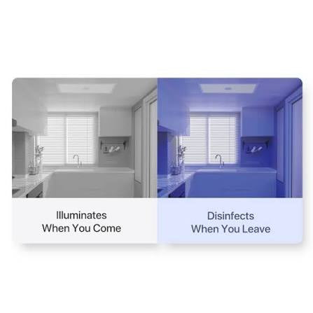 Sunclean panel light / uvc uva消毒面板燈 / 295x1195 / 醫院診所適用