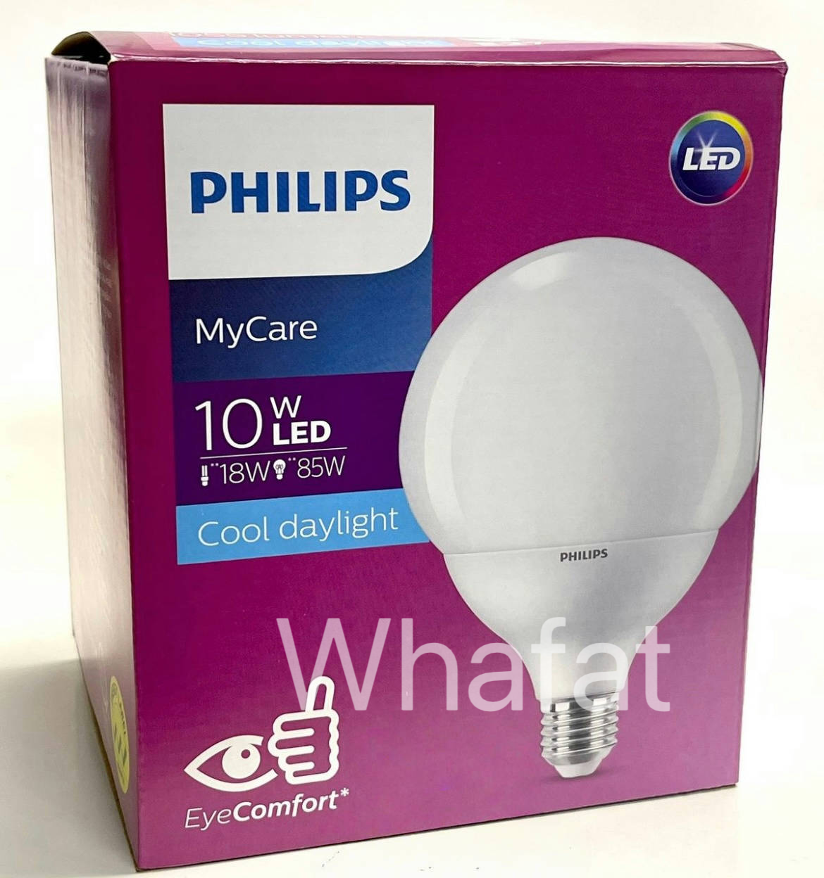 Philips LED 10w G120大球泡e27螺頭 (白光)