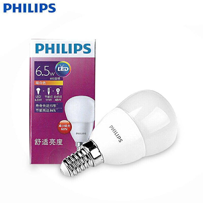 PHILIPS飛利浦 6.5W燈泡 E27/E14 LED