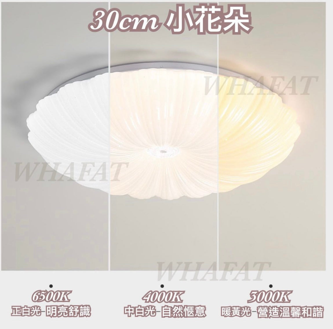 小花朵吸頂燈30/40cm