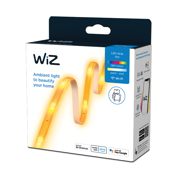Philips 飛利浦 wiz 智能LED彩光燈帶 4米 (連火牛)