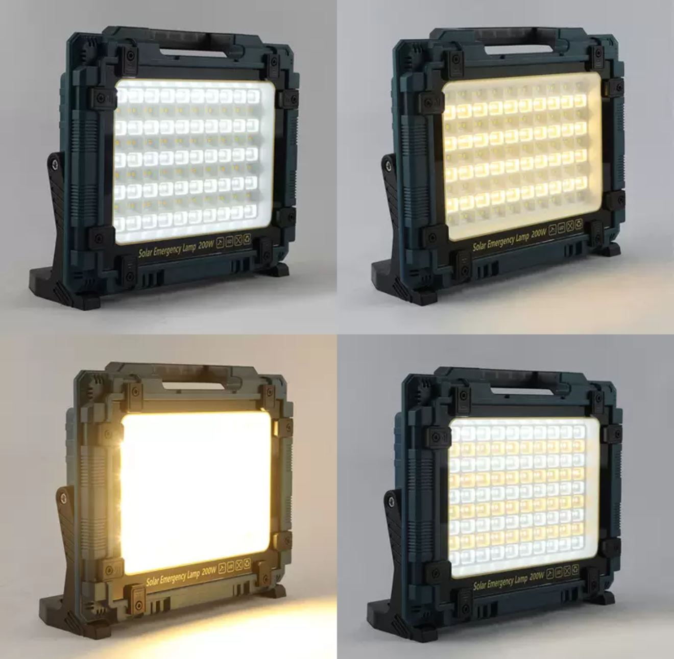 太陽能充電投光燈400w/800w/調光調色/usb