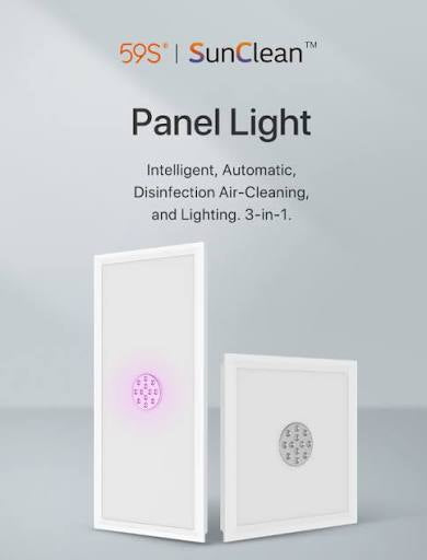 Sunclean panel light / uvc uva消毒面板燈 / 295x1195 / 醫院診所適用