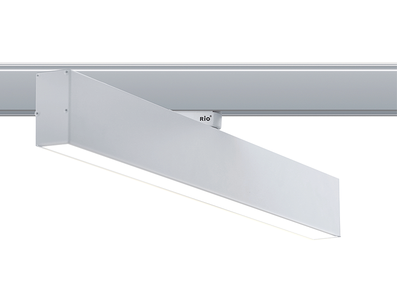 Rio L2T606/ 30w 搖擺Led路軌燈/白殼3000k/￼