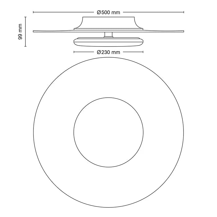 Philips Led 吸頂燈石榴石 CL580 SS 40W HV IP20 06 開關調光 (現貨)