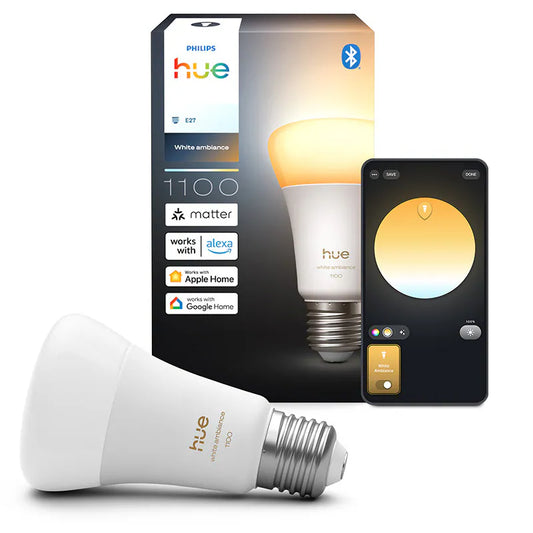 Philips Hue E27 黃白光智能燈泡 11W
